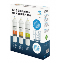 KIT CARTUCHOS RECAMBIO OSMOSIS CIRCLE ATH 304424