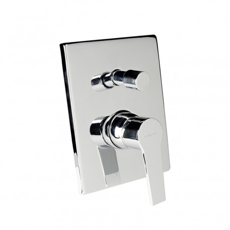 grifo ducha monomando para empotrar 2 vias artic xtreme clever 98736