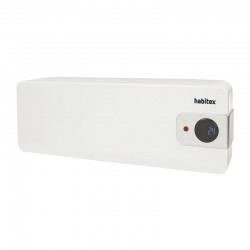 calefactor baño pared ceramico habitex e435 con mando a distancia