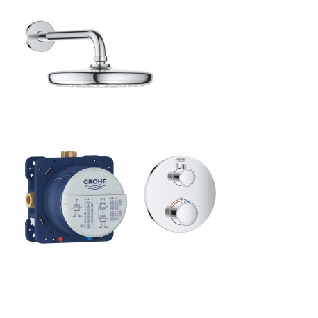 CONJUNTO DUCHA TERMOSTATICA EMPOTRAR GROHTHERM TEMPESTA 210 GROHE 34726000