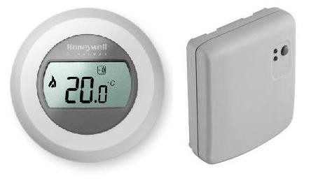 termostato calefaccion round connected digital inalambrico y y87rf2058  honeywell