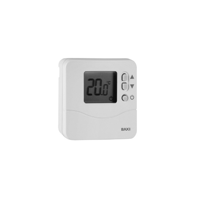 Termostato de ambiente con modo calefacción y refrigeración con pantalla  digital TD 1200 Baxi