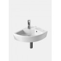 LAVABO ANGULAR MURAL SOBREENCIMERA HALL DERECHA ROCA 350X430 A327622000