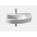 LAVABO HALL ASIMETRICO SEMIPEDESTAL/SOBRE ENCIMERA ROCA 650x420 A327620000