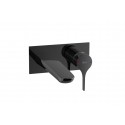 GRIFO LAVABO MONOMANDO EMPOTRABLE INSIGNIA NEGRO TITANEO ROCA A5A353ACN0