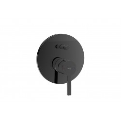 GRIFO MONOMANDO BAÑO DUCHA EMPOTRAR NAIA NEGRO ROCA A5A0B96CN0