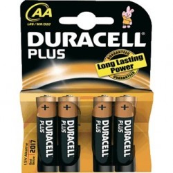 PILA ALCALINA DURACELL AA 1.5v LR6