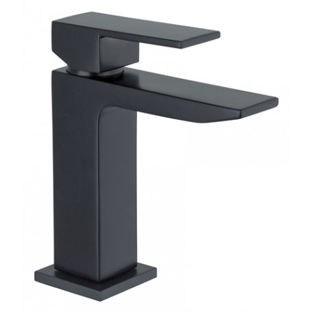 GRIFO LAVABO MONOMANDO NEGRO MATE CUBIC MZRIO 30646001P