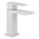 GRIFO LAVABO MONOMANDO BLANCO MATE CUBIC MZRIO 30646001K