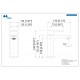 GRIFO LAVABO MONOMANDO BLANCO MATE CUBIC MZRIO 30646001K