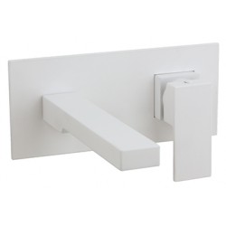 GRIFO LAVABO MONOMANDO EMPOTRADO BLANCO MATE MZ RIO 30836001K