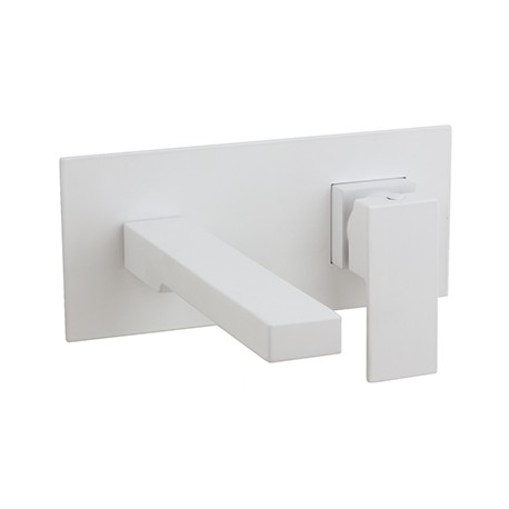 GRIFO LAVABO MONOMANDO EMPOTRADO BLANCO MATE MZ RIO 30836001K