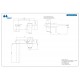 GRIFO LAVABO MONOMANDO EMPOTRADO BLANCO MATE MZ RIO 30836001K