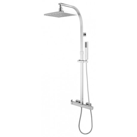 COLUMNA DUCHA MONOMANDO EXTENSIBLE ABS 220X220 CUBIC MZ 30C720A00