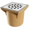 SUMIDERO DUCHA EXTERIOR GEBO ABS 21402 CON SALIDA VERTICAL