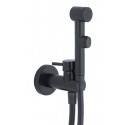 GRIFO BIDE WC HIGIENICO MONOMANDO EMPOTRAR MINIMA MZ RIO 64256101P NEGRO MATE