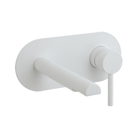 GRIFO LAVABO EMPOTRAR MONOMANDO MINIMA MZ RIO 64836001K BLANCO MATE