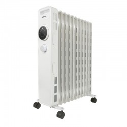 RADIADOR PORTATIL ELECTRICO ACEITE HABITEX SERIE H460 CON RUEDAS 9 ELEMENTOS