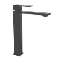 GRIFO LAVABO MONOMANDO CAÑO ALTO 250 NEGRO SAONA SLIM CLEVER 61175