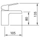 GRIFO LAVABO MONOMANDO CASCADA START ELEGANCE CLEVER 99931