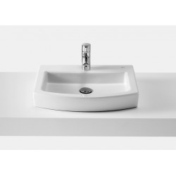 LAVABO SOBRE ENCIMERA HALL ROCA CON ORIFICIO 520X440 A32788200H 