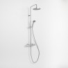 CONJUNTO DUCHA TERMOSTATICO CROMADO UP URBAN CLEVER 61005