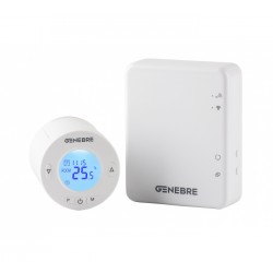 CABEZAL TERMOSTATICO RADIADOR + RECEPTOR WIFI GENEBRE 3931K