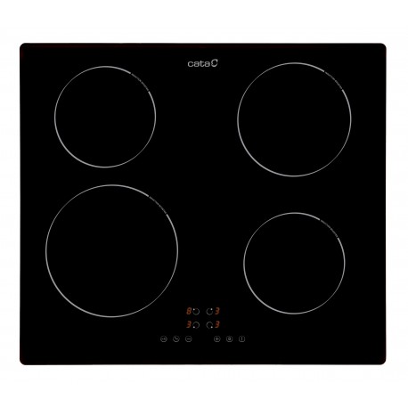 VITROCERAMICA INDUCCION CATA IB 6304 BK CRISTAL NEGRO 08040102