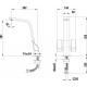 GRIFO COCINA BIMANDO TEKA ICT 915 CROMO 116030010