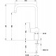 GRIFO COCINA MONOMANDO OSMOSIS TEKA E-PURE EP 915 1160800000