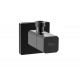 LLAVE DE CORTE 1/2"-3/8" CERAMICA NEGRA SQUARE ROCA A5251679CN0