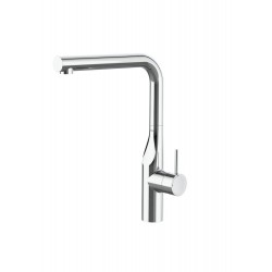 GRIFO COCINA MONOMANDO CROMADO CAÑO RECTO GIRATORIO GLERA ROCA A5A834DC00