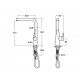 GRIFO COCINA MONOMANDO GLERA ROCA A5A834DC00