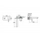 GRIFO LAVABO MONOMANDO EMPOTRABLE PALS ROCA A5A356DC00