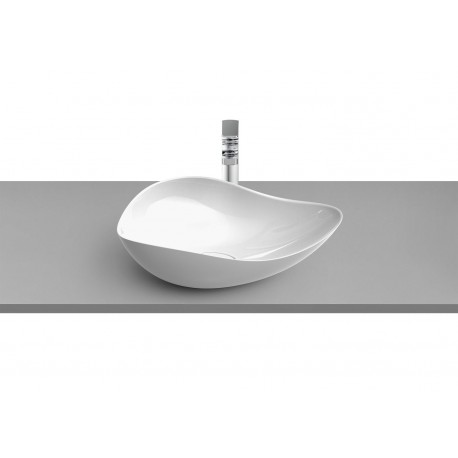 LAVABO SOBRE ENCIMERA FINECERAMIC OVALADO OHTAKE ROCA A327A1300