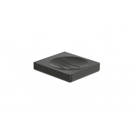 JABONERA PARED BAÑO TEMPO ROCA A817023022 NEGRO TITANIO