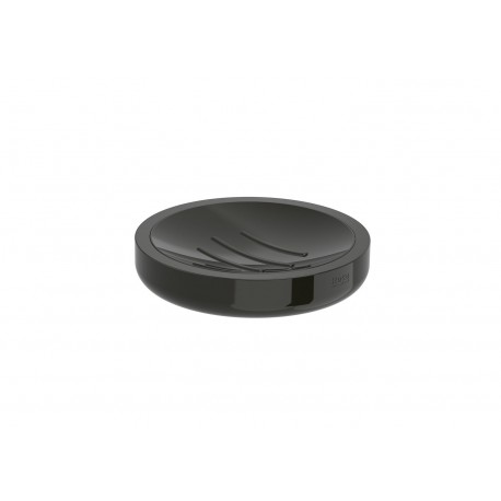 JABONERA ENCIMERA BAÑO TEMPO ROCA A817024022 NEGRO TITANIO