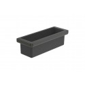 CONTENEDOR BAÑO TEMPO ROCA A817028CN0 NEGRO TITANIO