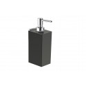 DOSIFICADOR DE PARED PARA BAÑO RUBIK ROCA CON ADHESIVO 3M Y CON TORNILLOS A816842024 NEGRO MATE
