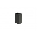 VASO DE ENCIMERA PARA BAÑO RUBIK ROCA A816844024 NEGRO MATE