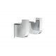 PERCHA DOBLE BAÑO CON ADHESIVO O TORNILLOS RECORD ROCA A817661001
