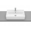 LAVABO SOBRE ENCIMERA THE GAP SQUARE 600X420X130 ROCA A3270MN000