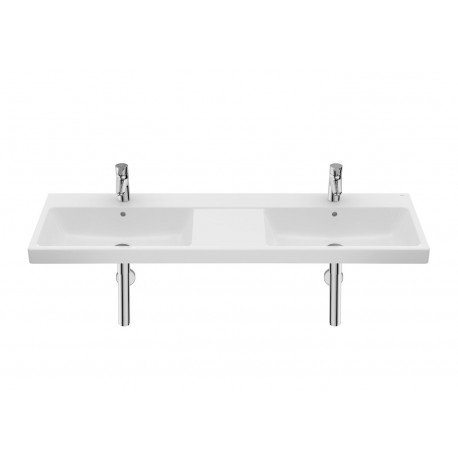 LAVABO DOBLE MURAL O SOBREMUEBLE THE GAP ROCA A3270MU000 1400X460