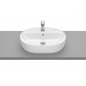 LAVABO OVALADO CON ORIFICIO SOBRE ENCIMERA THE GAP ROCA A3270Y0000 550X400