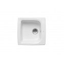 FREGADERO UNA CUBETA GRES BLANCO BEVERLY 50 ROCA A366087000