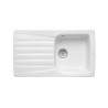 FREGADERO GRES BLANCO BEVERLY 85E ROCA A366067000