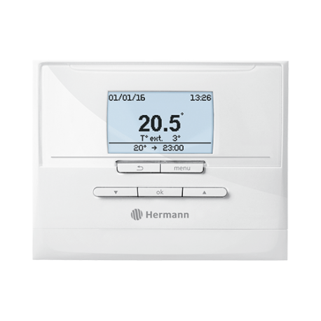 TERMOSTATO DIGITAL POR CABLE EXACONTROL E7 C HERMANN