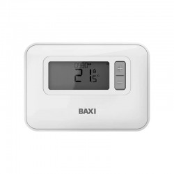 TERMOSTATO AMBIENTE DIGITAL PROGRAMABLE CON CABLES UNIVERSAL TX 3000 BAXI 7739893