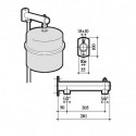 SOPORTE MURAL FLEXCONSOLE BAXI 195200007