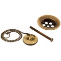 CONJUNTO LAVABO DESAGUE BRONCE VIEJO MZ RIO 85240